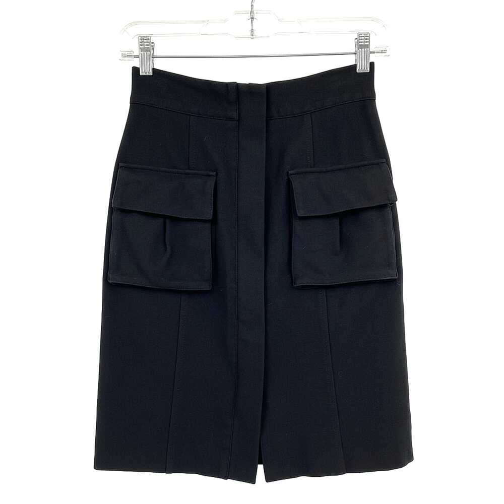 Diane Von Furstenberg Black Viscose Pencil Skirt | Women’s Size 6